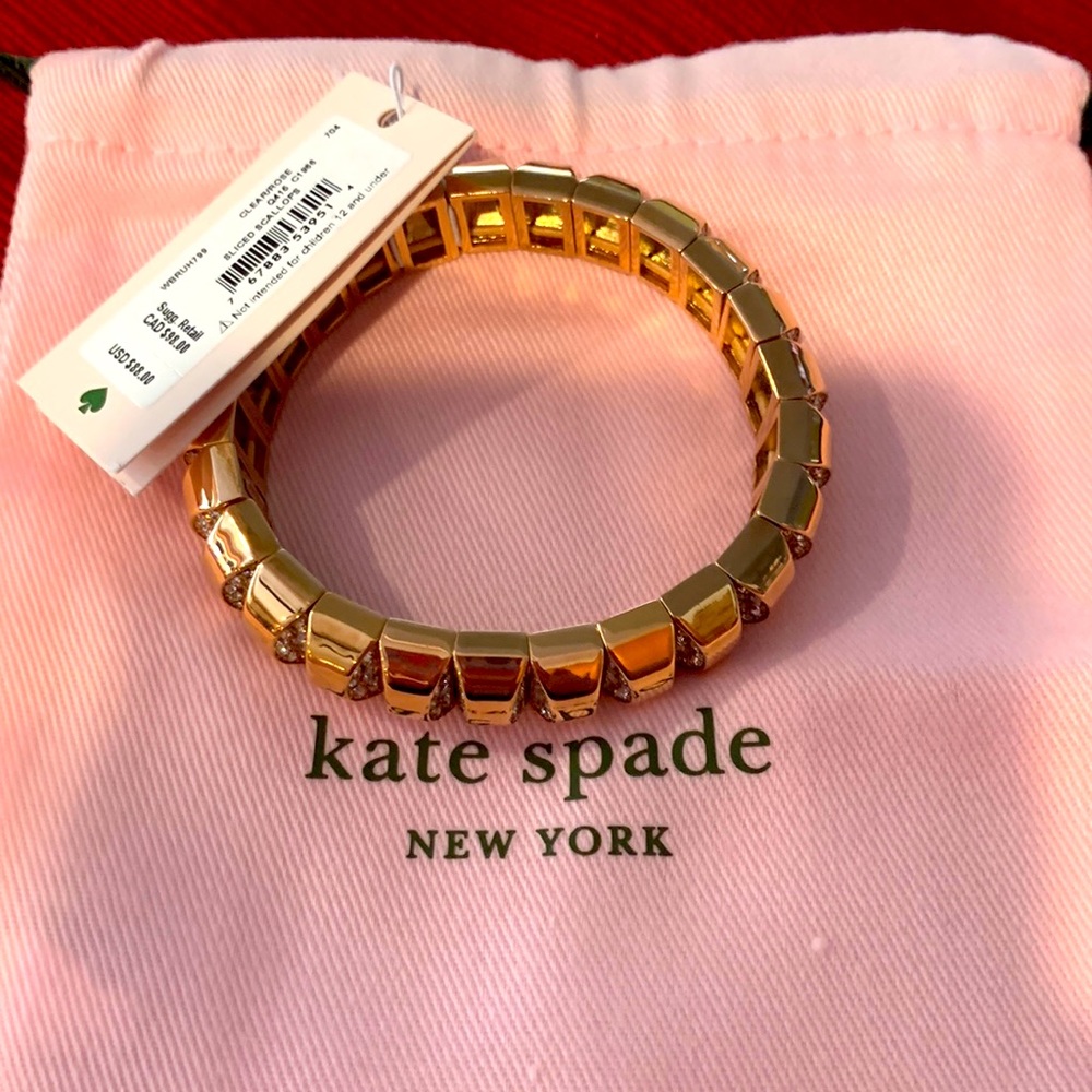 Kate Spade Sliced Scallop bracelet.